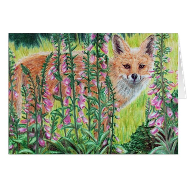 Foxgloves (Front Horizontal)