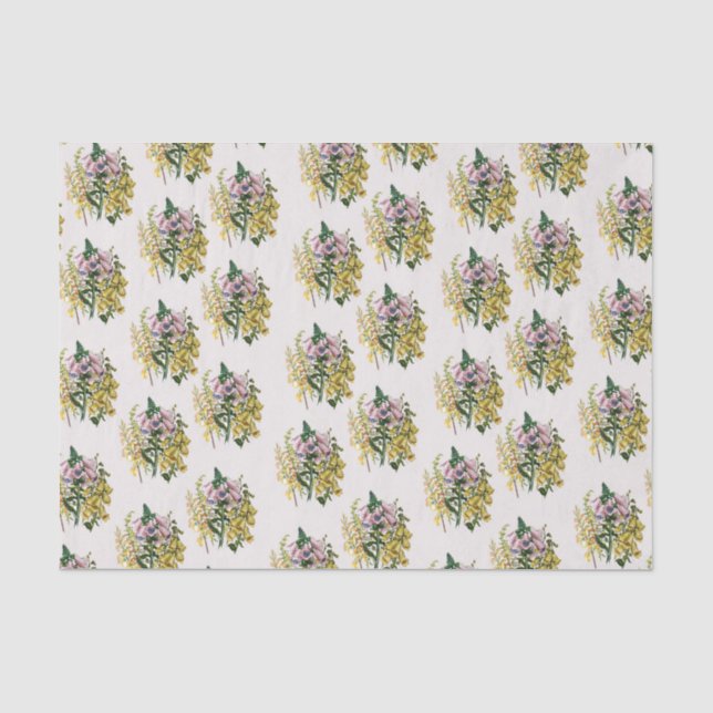 Foxgloves Tissue Paper (Front)