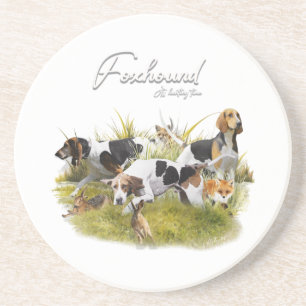 Foxhound coaster