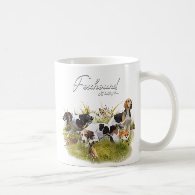 Foxhound  coffee mug (Right)