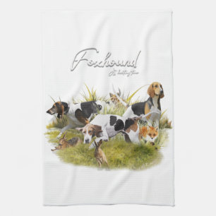 Foxhound  kitchen towel