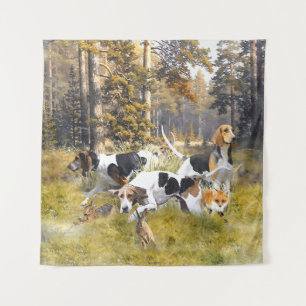 Foxhound  tapestry