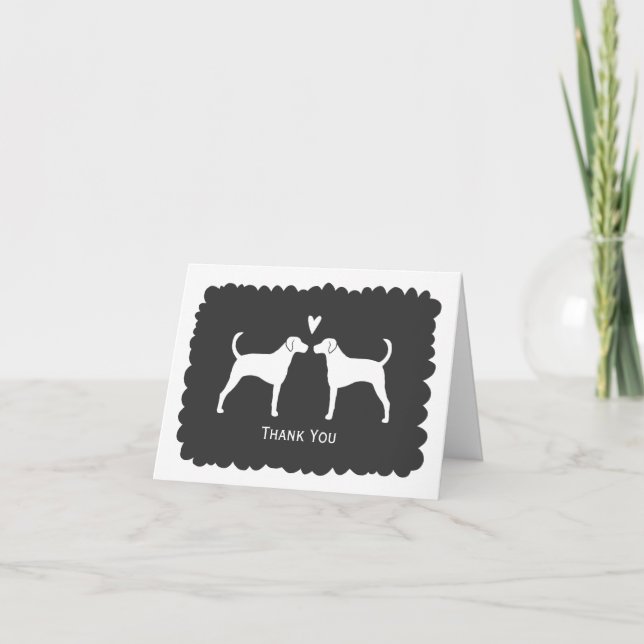 Foxhounds Wedding Thank You (Front)