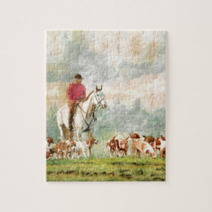 Foxhunt Jigsaw Puzzle