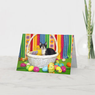 Foxi Moxi's Easter Wishes Folded Card