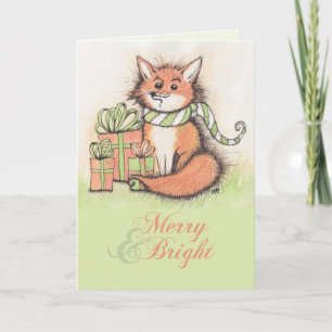 Foxie Holiday Card