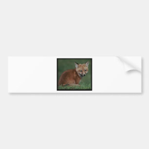 foxkit bumper sticker