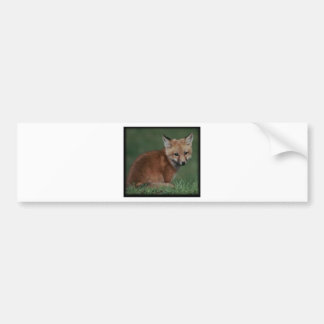 foxkit bumper sticker
