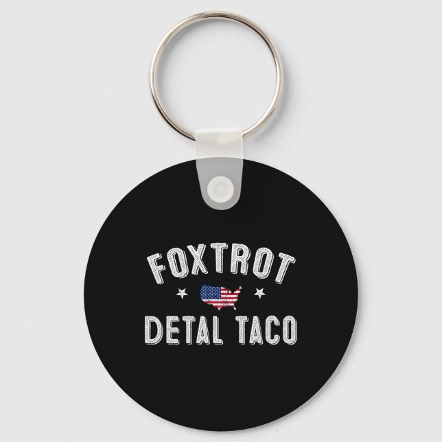 Foxtrot Delta Taco Resist 8647 Let's Go Taco Men W Keychain (Front)