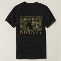 Foxtrot Delta Tango Camo Bear