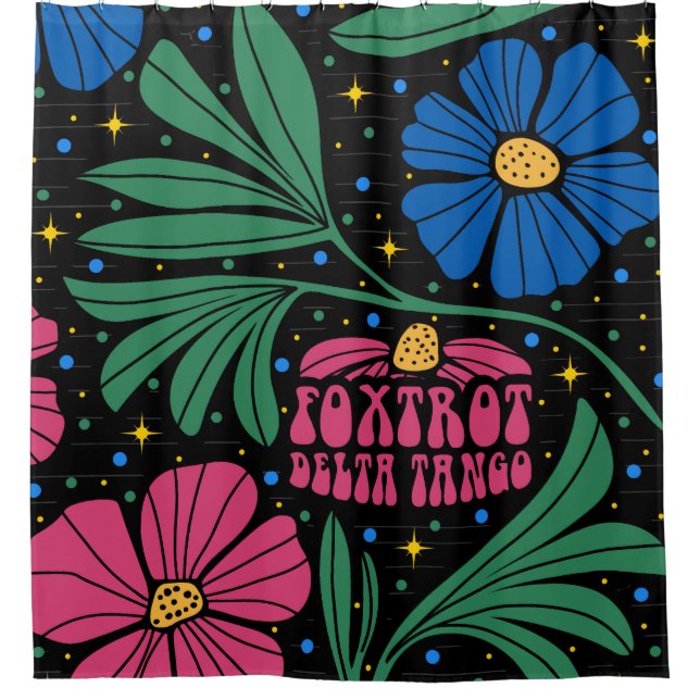 Foxtrot Delta Tango Flower Boho (Front)