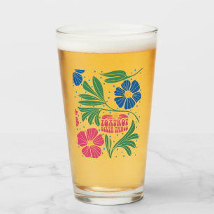 Foxtrot Delta Tango Flower Boho Glass