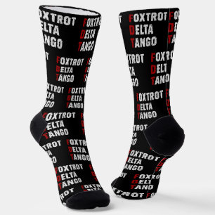 Foxtrot Delta Tango Socks