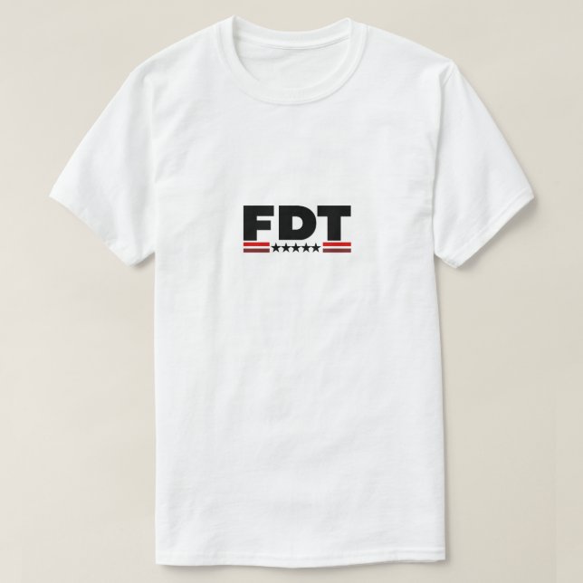 foxtrot delta tango T-Shirt (Design Front)