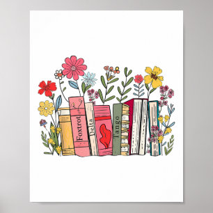 Foxtrot Delta Tango Women Book Loves Retro Funny Poster