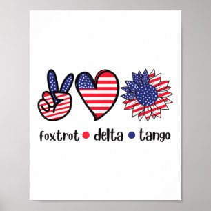 Foxtrots Delta Tangos Funny Foxtrots Delta Tangos Poster