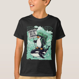 Foxtrots Deltas Tangos Penguins Anti Trump  T-Shirt