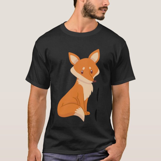Foxy Cute Fox Women's Foxy T-Shirt (Front)