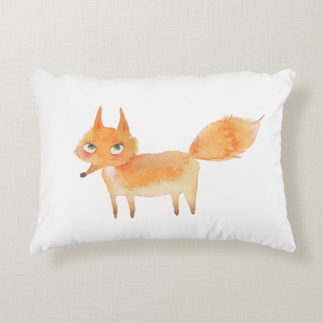 Foxy Decorative Pillow (Front)