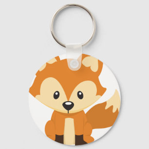 Foxy fox keychain