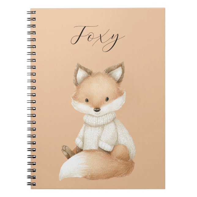 Foxy Fox Notebook (Front)