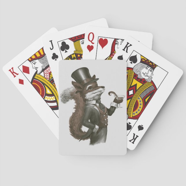 Foxy Fox Playing Cards (Back)