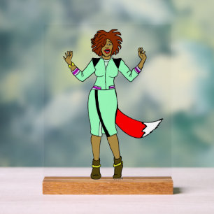 Foxy Girl Acrylic Sign