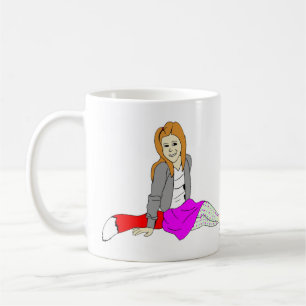 foxy girl  coffee mug