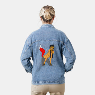 foxy girl  denim jacket
