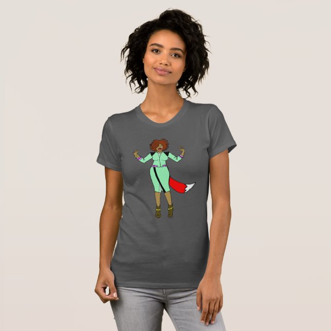 Foxy Girl T-Shirt (Front Full)