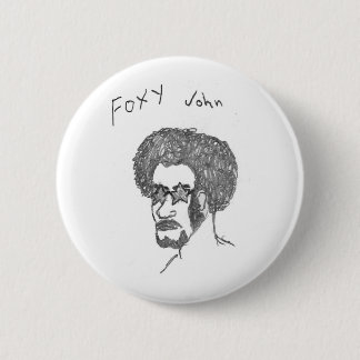 Foxy John 2 Inch Round Button