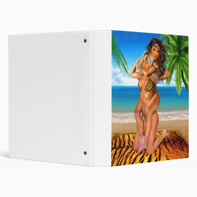 Foxy Jungle Wrestlers Binder (Background)