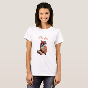 Foxy Lady Cute and Funny T-shirt