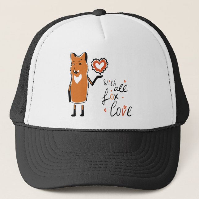 Foxy Love Trucker Hat (Front)