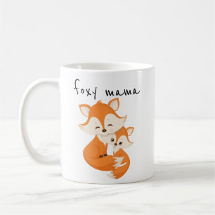 Foxy Mama Mother Cute Animal Fox Coffee Mug