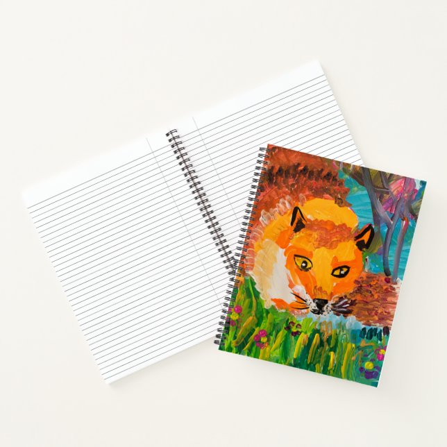 Foxy Notebook (Inside)
