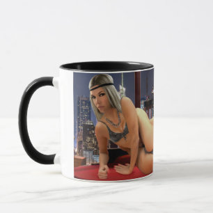 Foxy Penthouse Wrestling Mug