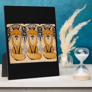 Foxy Plaque