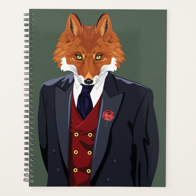 Foxy Portrait Planner (Front)
