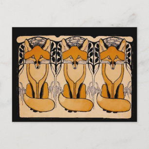 Foxy Postcard