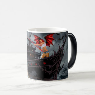 Foxy Roxy the Vampire Rebel Magic Mug