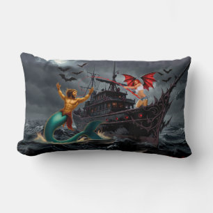 Foxy Roxy Vampire Rebel-High Seas Lumbar Pillow
