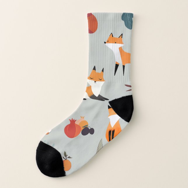 Foxy soxy socks (Left Outside)