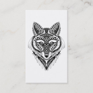 Foxy Wolf Business Card