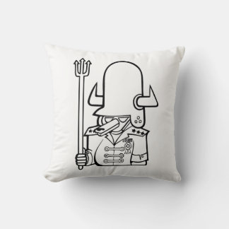 FoxyFortress.v1 Throw Pillow