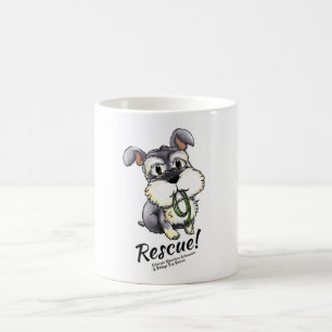 Fozi Schnauzer - White Mug