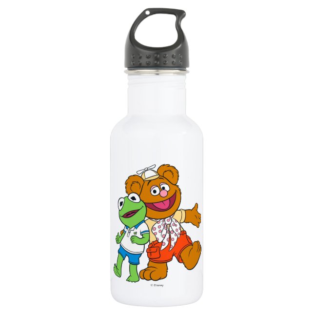 Fozzie and Kermit 532 Ml Water Bottle (Front)