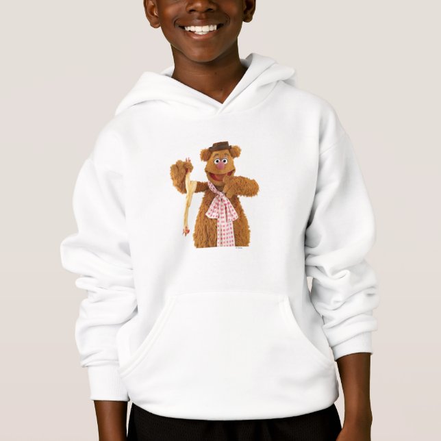 Fozzie Bear holding a rubber chicken (Front)