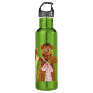 Fozzie Bear holding a rubber chicken 710 Ml Water Bottle