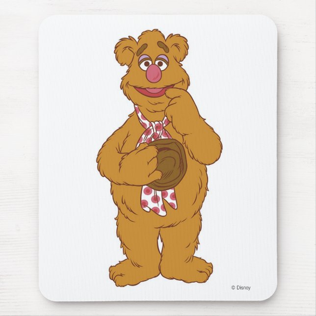 Fozzie Bear Smiling Disney Mouse Pad (Front)